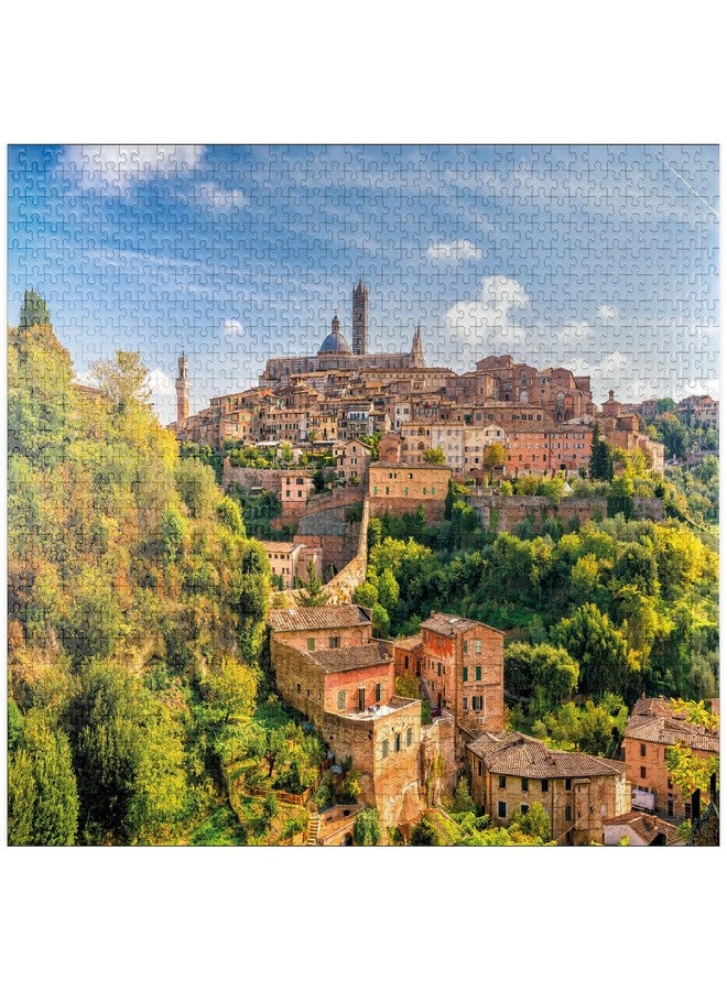 MyPuzzle.com MyPuzzle Panorama of Siena - Tuscany, Italy - Premium 1000 Piece Jigsaw Puzzle for Adults - Image 1